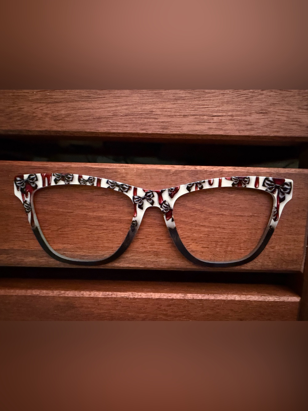 Pair eyewear HALLOWEEN The Gothic Bows topper for Harper